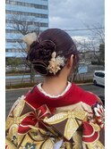 卒業式・成人式ヘアセット☆