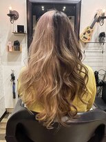 オハナ ヘアー(ohana hair) みんなビックリ！振り返るカラー