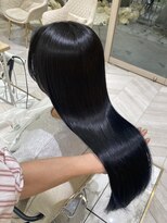 ゼスト フィーノ(ZEST fino) 【橋本姫奈】ネイビーブラック×髪質改善