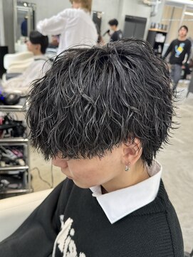 エデアン 下通(EDEAN) 熊本メンズサロン 波巻きパーマ 波巻きスパイラル MEN'S HAIR