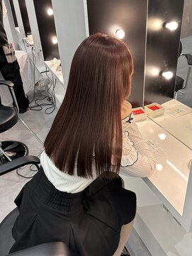 エトバイイオエ(et by ioe) 黒髪/ボブルフ/ネビージュ/小顔/ワンレン/髪質改善/グレージュ