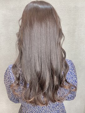 フーチー クーチー アマティー 豊中店(FUCHI KUCHI amati) @fuchi_kuchi.okada[梅田豊中/ブラウンカラー/髪質改善カラー］