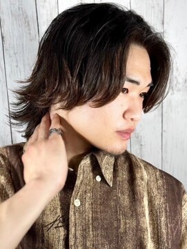 プレミアムバーバー 銀座店(PREMIUM BARBER produce by HIRO GINZA) ミディアムロング