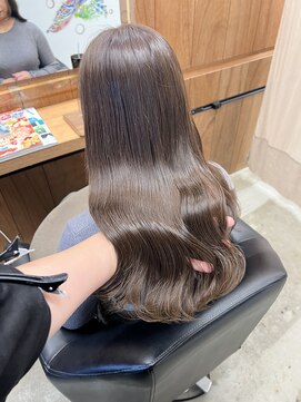 アンドチル(And Chill) ミルクティーベージュ×髪質改善