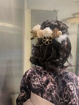 コルア(corua) ハーフアップ
