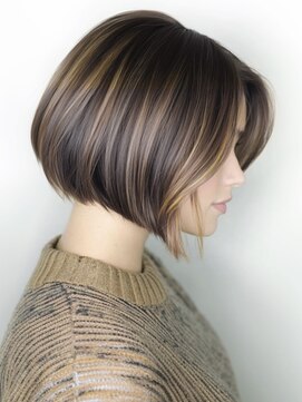 アルトリスト(Altruist Aging×HAIR&SPA) ★ダークアッシュ大人ガーリーボブ着物似合わせカット/髪質改善