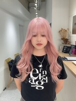 ペレ 渋谷(PELE)&nbsp;前髪/アンブレラカラー/こなれミディ/イメチェン/ウェーブパーマ