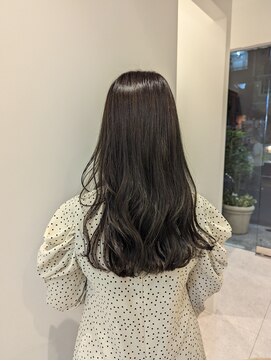 ヘアーアンドメイク エクリ 不動前店(Hair&Make equri) オリーブベージュカラー