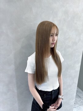 キング 高槻(K!ng) 縮毛矯正髪質改善ハイライトレイヤーカット高槻美容室エクステ