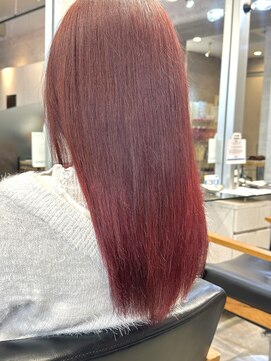 キャラ シャローネ 池袋(Chara Chalone) セミロング/ボルドーレッド/ブリーチ無し【池袋池袋/本松】