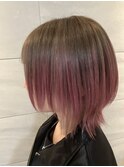 【Lee京橋】ショートウルフ×グラデーション