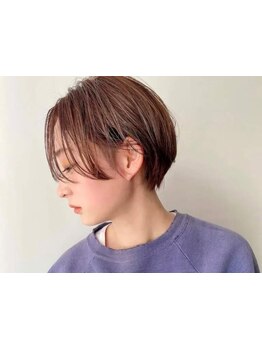 【無料駐車場完備】≪カット+N.ルフレカラー+髪質改善TR\7700≫大人女性~学生まで幅広く人気♪口コミ多数◎