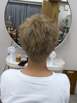 ケシキ 表参道 原宿(kesiki.)&nbsp;ベージュスパイキーショート