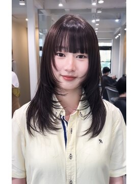ロンドエニカ 大宮(Lond enika) メルティカラーフェミニンロング似合わせ韓国レイヤーカット