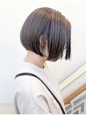 【morio成増 セリザワ】刈り上げボブ グレージュカラー