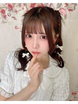 三つ編みハーフツイン♪ aika