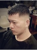 クロップ + スキンフェード
