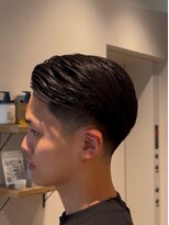 グルーマーズトウキョウ 渋谷店(GROOMER/S TOKYO)&nbsp;テーパーフェード　サイドパート　メンズカット