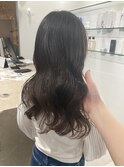 コテ巻き風パーマ