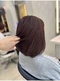 20代30代ブリーチなしバイオレットカラー