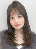 似合わせカット外ハネボブナチュラルカール結べるボブモテ髪