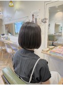 自然な艶で魅せる【大人ボブ】