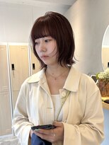 ヌーフェム(nuu fem)&nbsp;オレンジブラウン/ブリーチなしカラー//暖色カラー/ブラウン