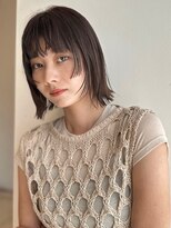 トリッカ 銀座(tricca)&nbsp;顔周りカット/デザインカット/似合わせカット