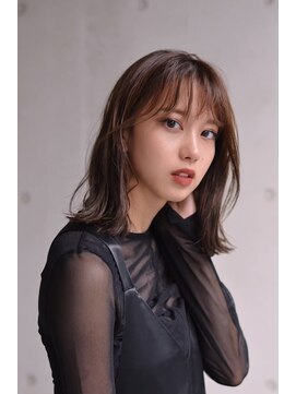 シーン(SCENE) [天神今泉/クラゲヘアー/小顔に見せるヘア/ココアベージュ]