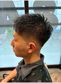 ワイルドな印象◎サイド刈り上げたスキンフェード