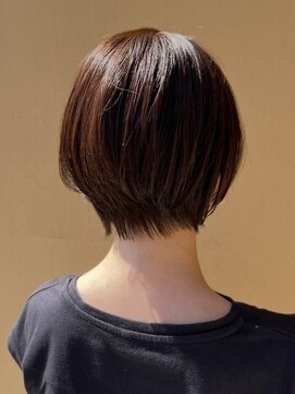 似合わせカット/30代/40代/50代/くびれショート/髪質改善