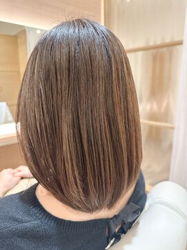 白髪ぼかし/グレイカラー/柏の葉美容室