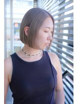 ソレイユ(Soleil)&nbsp;ブロンドボブ/切りっぱなしボブ/タッセルボブ/表参道【松本匡介