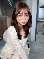 ボタン ハカタ(VOTAN hakata)&nbsp;【前田七音】チョコレートブラウン/レイヤーカット/韓国ヘア