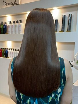 セタ 新宿(seta) ショコラベージュ/フェミニンロングウェーブ/韓国/ツヤ髪カラー