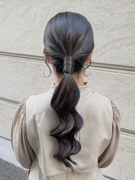 チャコ 新宿(CHACO) ポニーテール[新宿/新宿駅/ヘアセット/ヘアメイク]