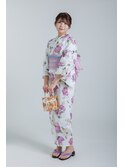 【カタログ】浴衣レンタル　着付け　ヘアセット