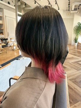 ルータス(loutus) ピンクメッシュ