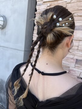 ファム(femme) リボンヘアセット