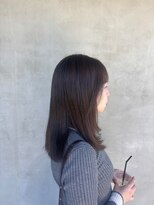 エトワールプラス 暗めカラー透明感グレージュカラー11.15