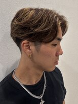 アガタヘアー(AGATA hair)&nbsp;センターパート×テーパーフェード
