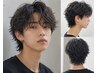 【メンズ限定!】 カット+フェザーパーマ