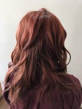 プース ヘアー(Pousse hair) Wカラー【チェリーレッド】
