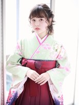【新宿 neolive】卒業式 ヘアセット＋着付け＋メイク /14040