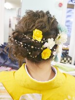 レイジースワン ヘアセット