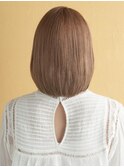 王道ストレートロブスタイル#ジグザグバング#ミニマムボブ