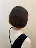 乾かすだけの簡単スタイリングで作るシンプルボブスタイル☆