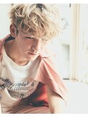 MEN'S HAIR アンニュイショート／サイドグラデーション
