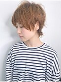 【morio池袋】可愛くて色気のあるマッシュウルフショート♪
