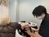 【癒し効果◎】施術メニューに＋1500円でヘッドスパ10分追加可能